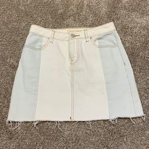 Pacsun jean skirt. Lightly worn.
